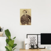 Portrait von John Wilkes Booth | 1861-65 Poster (Heimbüro)