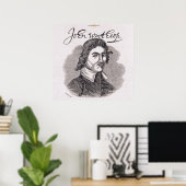 Portrait von John Winthrop Poster (Heimbüro)