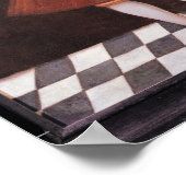 Portrait von Jonathan Bentham, c.1725 Poster (Ecke)