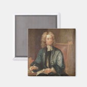 Portrait von Jonathan Swift c.1718 Magnet (Vorderseite/Rückseite)