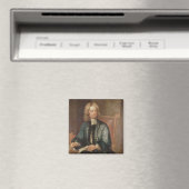 Portrait von Jonathan Swift c.1718 Magnet (In Situ (Geschirrspüler))