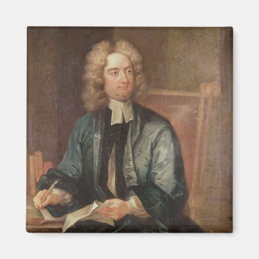 Portrait von Jonathan Swift c.1718 Magnet (Vorne)
