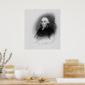 Portrait von Joseph Black Poster (Küche)