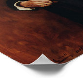 Portrait von Joseph Chamberlain, 1886 Poster (Ecke)