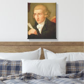 Portrait von Joseph Haydn Leinwanddruck (Insitu (Schlafzimmer))