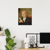 Portrait von Joseph Haydn Poster (Heimbüro)