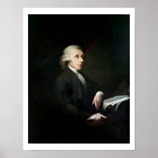 Portrait von Joseph Priestley (1733-1804) (Öl auf Poster (Vorne)
