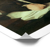 Portrait von Joseph Priestley (1733-1804) Poster (Ecke)