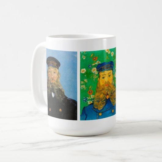 Portrait von Joseph Roulin | Vincent van Gogh Kaffeetasse (Vorderseite Links)