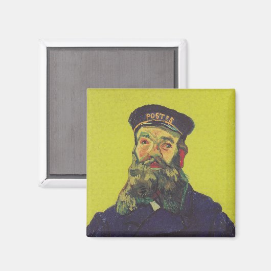 Portrait von Joseph Roulin | Vincent van Gogh Magnet (Vorderseite/Rückseite)