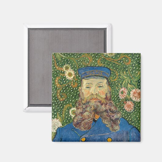 Portrait von Joseph Roulin | Vincent van Gogh Magnet (Vorderseite/Rückseite)