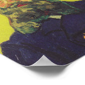 Portrait von Joseph Roulin | Vincent van Gogh Poster (Ecke)