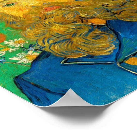 Portrait von Joseph Roulin | Vincent Van Gogh Poster (Ecke)