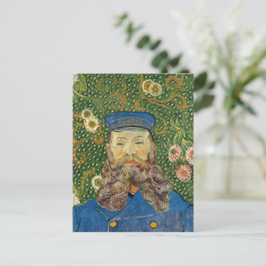 Portrait von Joseph Roulin | Vincent van Gogh Postkarte (Stehend Vorderseite)