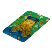 Portrait von Joseph Roulin von Vincent Van Gogh Magnet (Linke Seite)