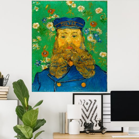 Portrait von Joseph Roulin von Vincent Van Gogh Poster (Heimbüro)