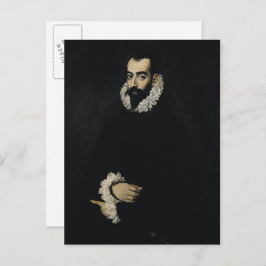 Portrait von Juan Alfonso de Pimentel y Herrera Postkarte (Vorne/Hinten)