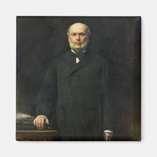 Portrait von Jules Grevy 1880 Magnet (Vorne)