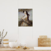Portrait von Juliette Drouet Poster (Küche)