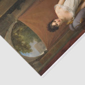 Portrait von Juliette Recamier von Francois Gerard Seidenpapier (Ausschnitt)