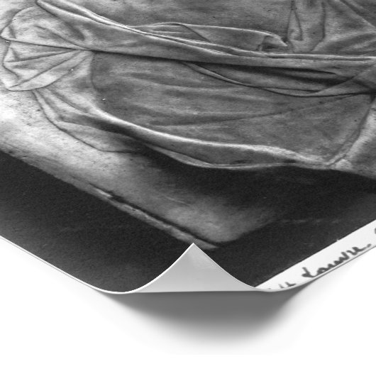 Portrait von Julius Caesar Poster (Ecke)