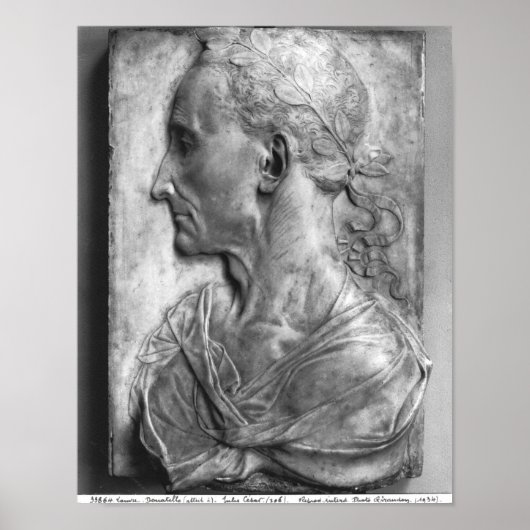 Portrait von Julius Caesar Poster (Vorne)