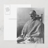 Portrait von Kardinal Manning Postkarte (Vorne/Hinten)