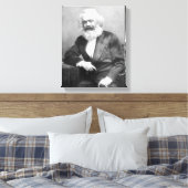 Portrait von Karl Marx Leinwanddruck (Insitu (Schlafzimmer))