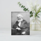 Portrait von Karl Marx Postkarte (Stehend Vorderseite)