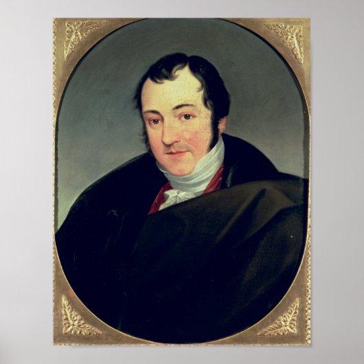 Portrait von Karl Thomas Mozart Poster (Vorne)