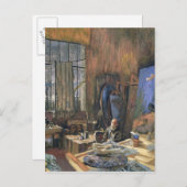 Portrait von Ker-Xavier Roussel 1935 Postkarte (Vorne/Hinten)