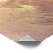 Portrait von König Alfonso XIII Poster (Ecke)