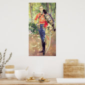 Portrait von König Alfonso XIII Poster (Küche)