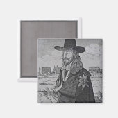 Portrait von König Charles I. Magnet (Vorderseite/Rückseite)