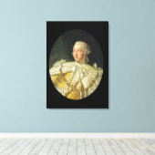 Portrait von König Georg III nach 1760 Leinwanddruck (Insitu (Holzboden))