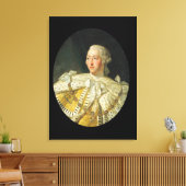Portrait von König Georg III nach 1760 Leinwanddruck (Insitu (Wohnzimmer))