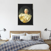 Portrait von König Georg III nach 1760 Leinwanddruck (Insitu (Schlafzimmer))