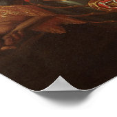 Portrait von König James II., c.1690 Poster (Ecke)