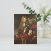 Portrait von König James II., c.1690 Postkarte (Stehend Vorderseite)