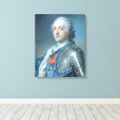 Portrait von König Louis XV 1748 Leinwanddruck (Insitu (Holzboden))