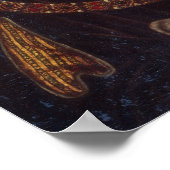 Portrait von König Richard III Poster (Ecke)