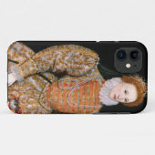 Portrait von Königin Elisabeth I. von England Case-Mate iPhone Hülle (Rückseite (Horizontal))