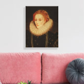 Portrait von Königin Elizabeth I. Leinwanddruck (Insitu (Wohnzimmer))