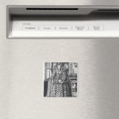Portrait von Königin Elizabeth I. Magnet (In Situ (Geschirrspüler))