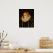 Portrait von Königin Elizabeth I. Poster (Küche)