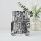 Portrait von Königin Elizabeth I. Postkarte (Stehend Vorderseite)