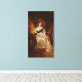 Portrait von Königin Victoria Leinwanddruck (Insitu (Holzboden))