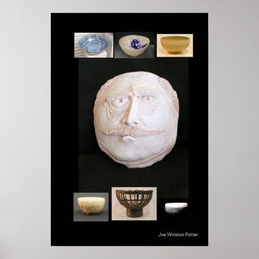 Portrait von Künstlerplakaten Poster (Vorne)