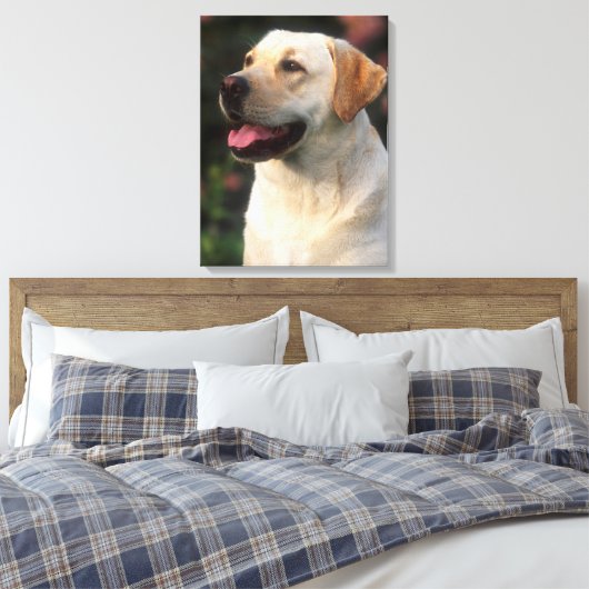 Portrait von Labrador Retriever, Hilton Leinwanddruck (Insitu (Schlafzimmer))