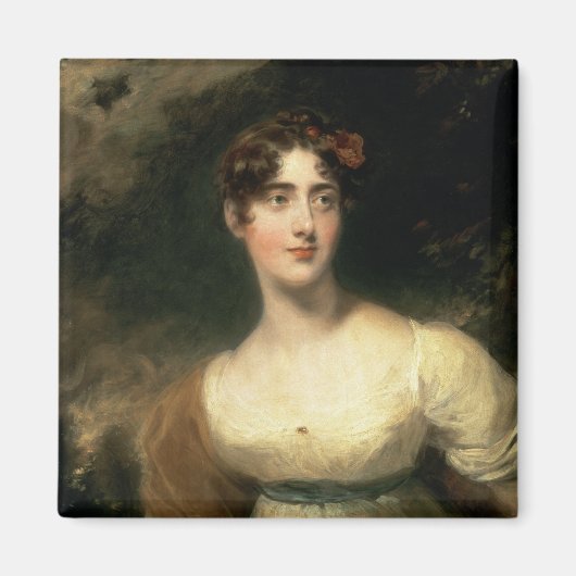 Portrait von Lady Emily Harriet Wellesley-Pole Magnet (Vorne)